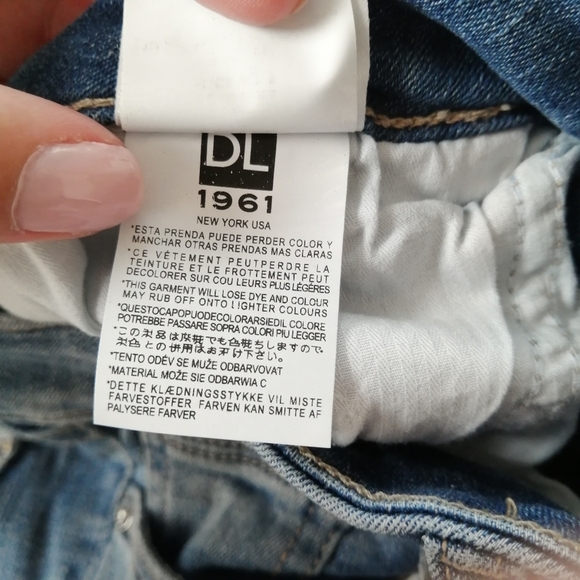 DL1961 Emma Power Leggings In Melbourne Step Fray Hem 27 - Picture 13 of 15